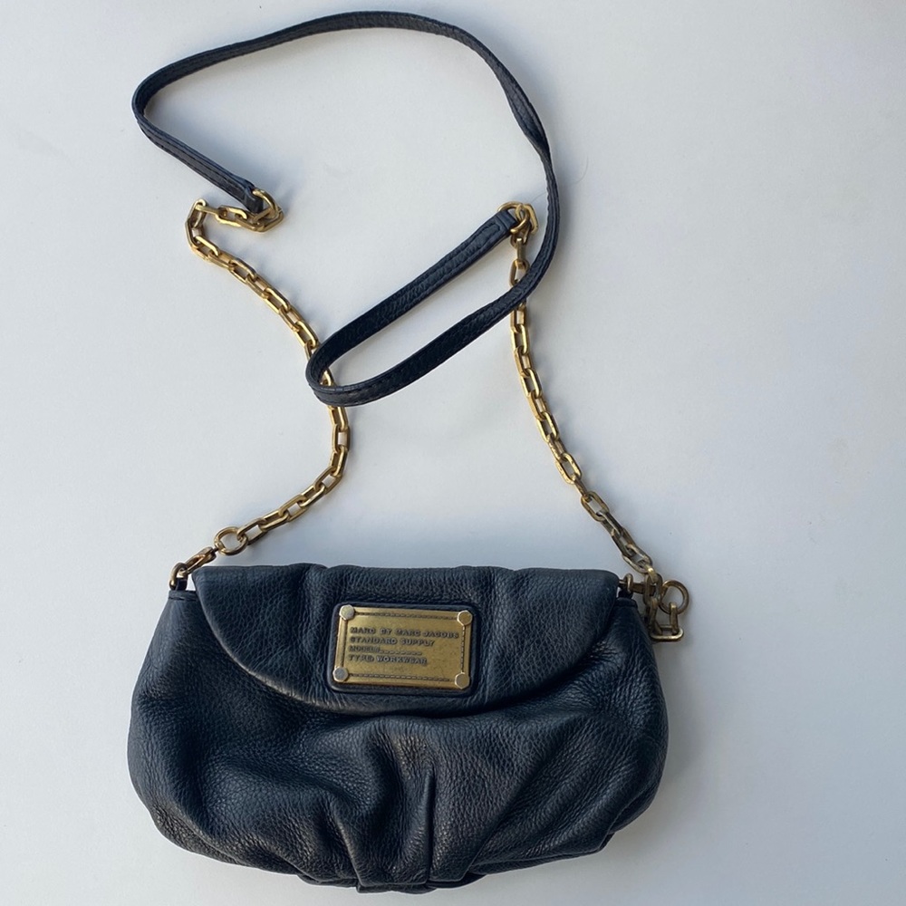 Marc Jacobs Black Leather Crossbody